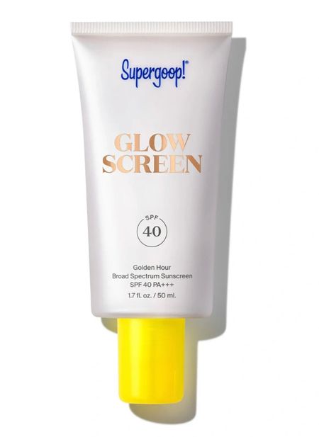 My favorite daily sunscreen to use alone or under makeup for that natural glowy look  