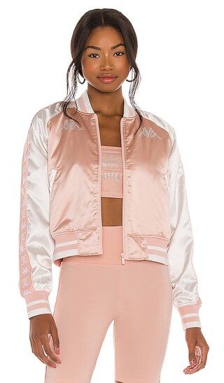 Kappa x JUICY COUTURE Europa Jacket in Pink. - size L (also in M, S, XS) | Revolve Clothing (Global)