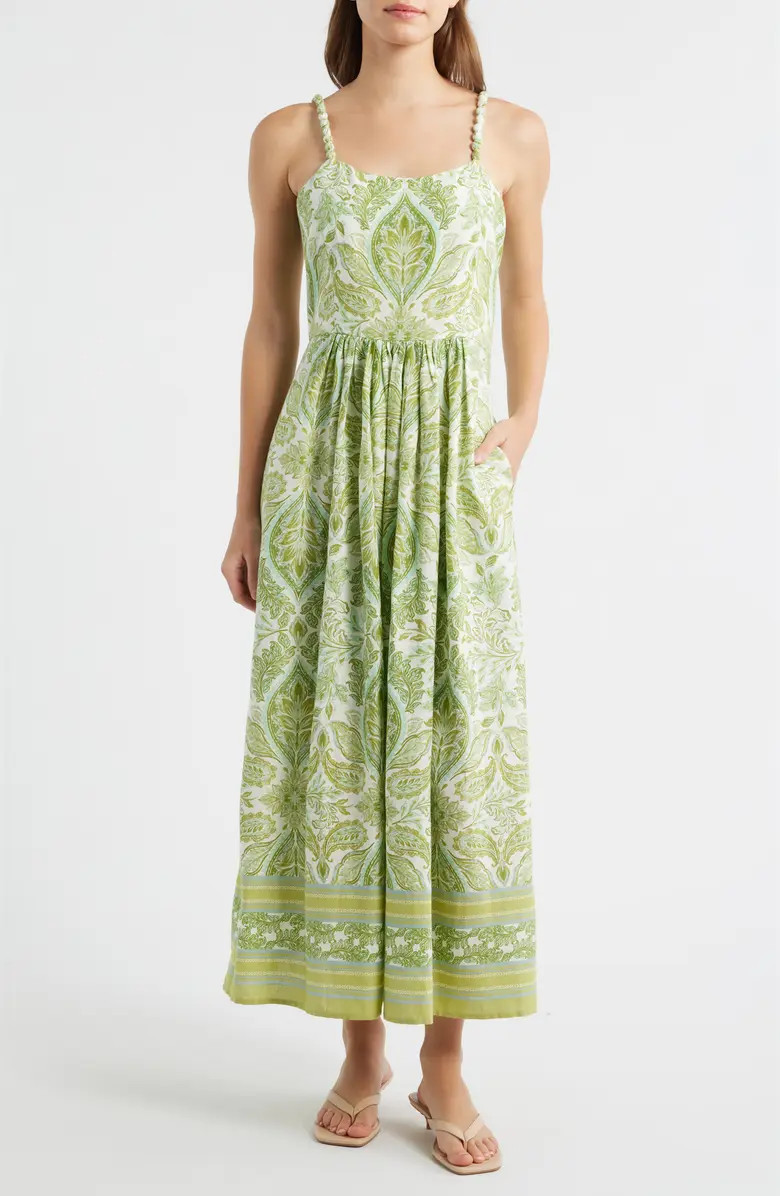 Paisley Print Maxi Dress | Nordstrom