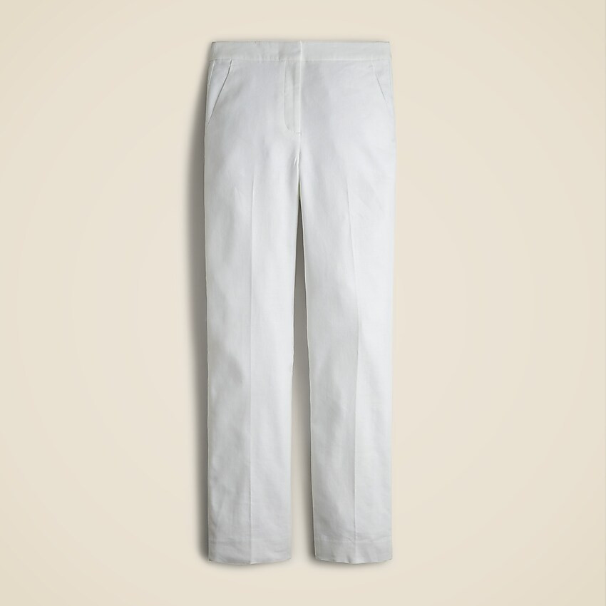 Kate straight-leg pant in stretch linen | J. Crew US