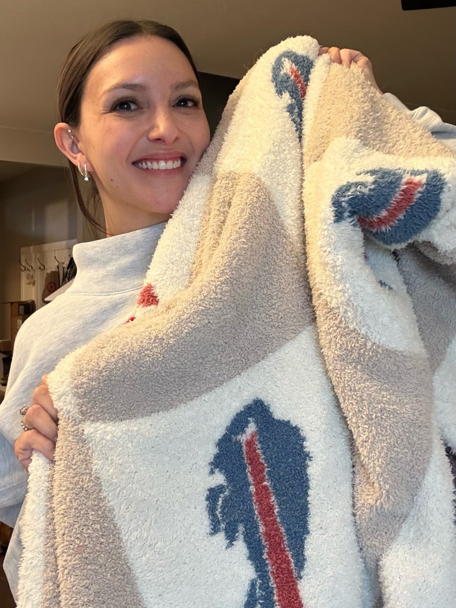 my favorite football season blanket is back in stock for preorders!! 🏈💙❤️ They have a handful of teams available.

#LTKHome #LTKSaleAlert #LTKselfcare