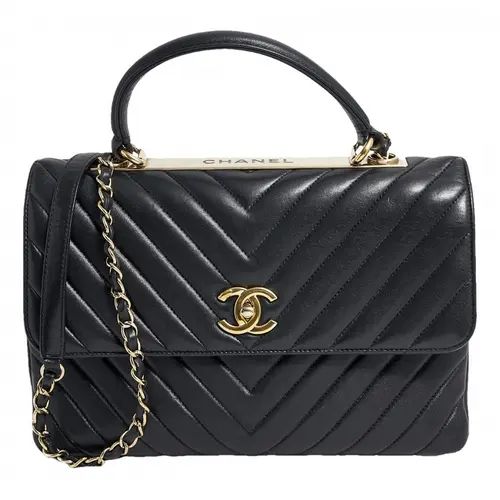 Trendy cc leather handbag Chanel Black in Leather - 38447761 | Vestiaire Collective (Global)