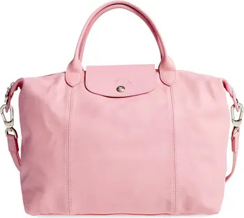 Longchamp Medium 'Le Pliage Cuir' Leather Top Handle Tote | Nordstromrack | Nordstrom Rack
