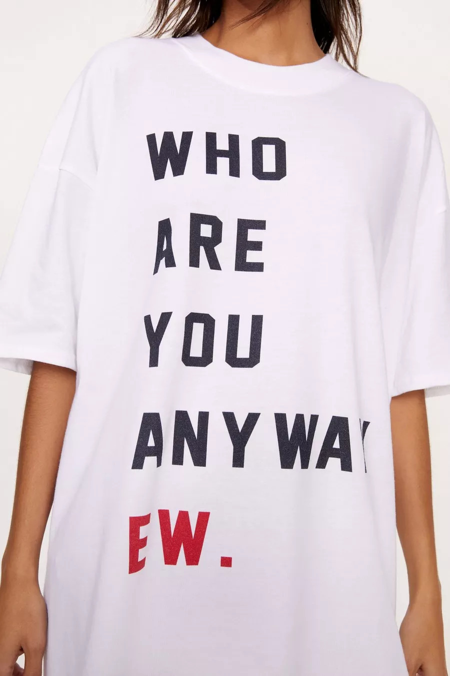 Who Are You Anyway Graphic T-shirt | Nasty Gal (US)