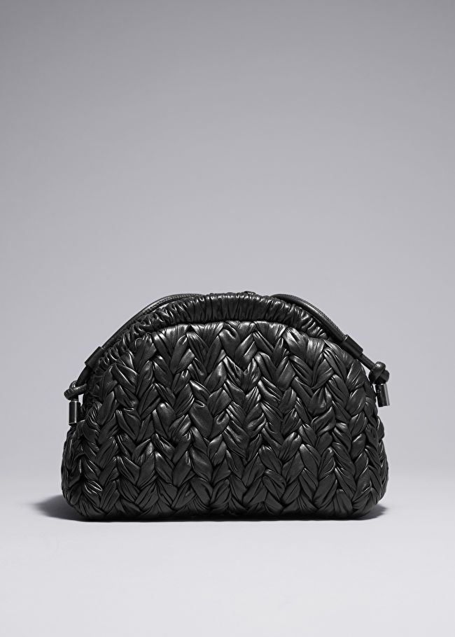 Braided Leather Clutch Bag | & Other Stories (EU + UK)