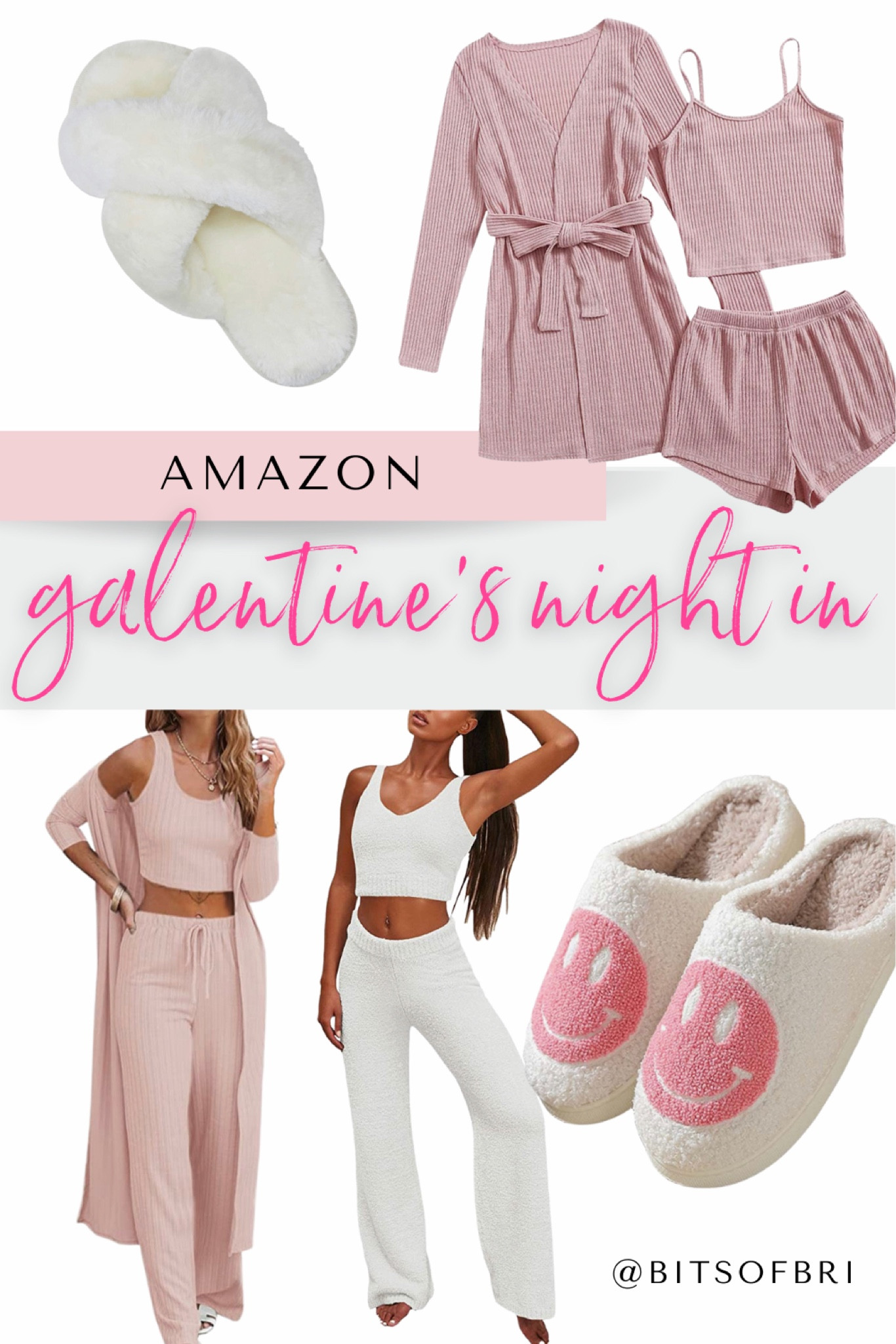 Amazon Valentines Day loungewear and Valentine’s Day girls night in looks for less | bits of Bri brianna k outfits

#LTKunder50 #LTKstyletip #LTKFind