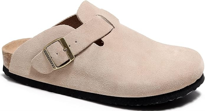 RBPWU Clogs for Women and Men,Womens Suede Clogs-Mules Womens/Mens House Slipers with Arch Suppor... | Amazon (US)
