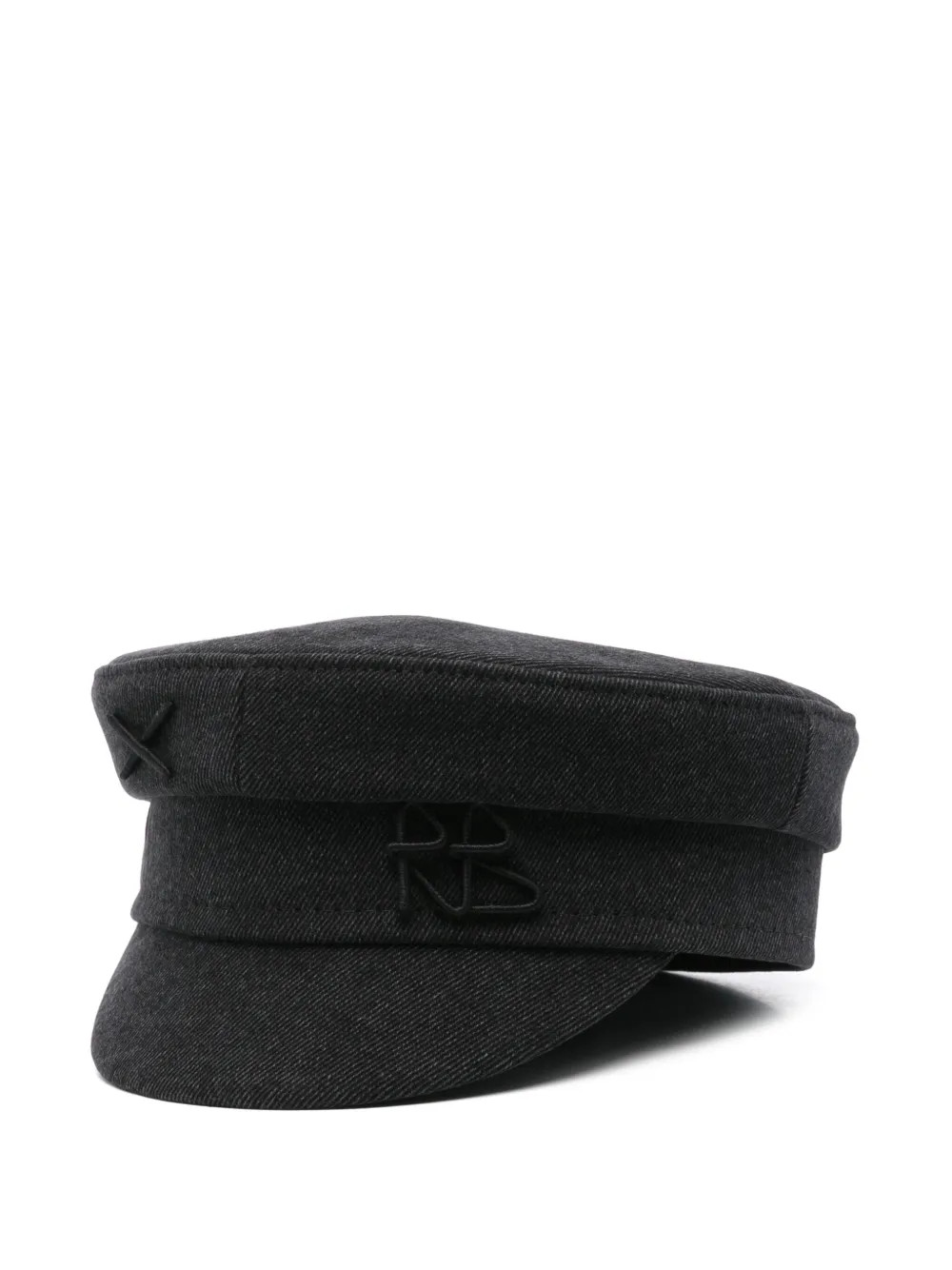 Ruslan Baginskiy Denim Bakerboy Hat | Black | FARFETCH CN | Farfetch (CN)