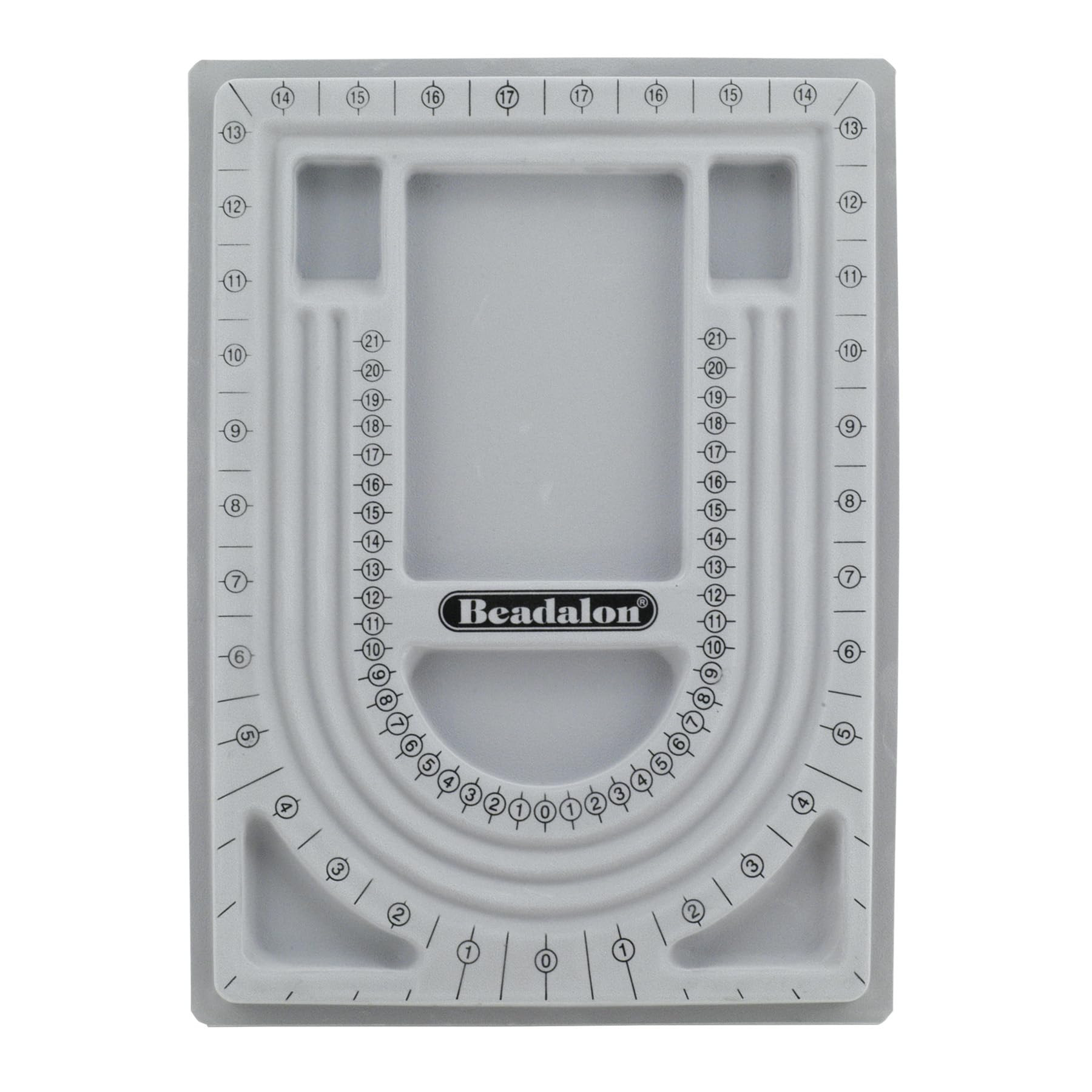 Beadalon 34 Inch U Shape Bead Board - Necklace Designing Tool, Bead Tray with Flocked Surface, Pe... | Amazon (US)