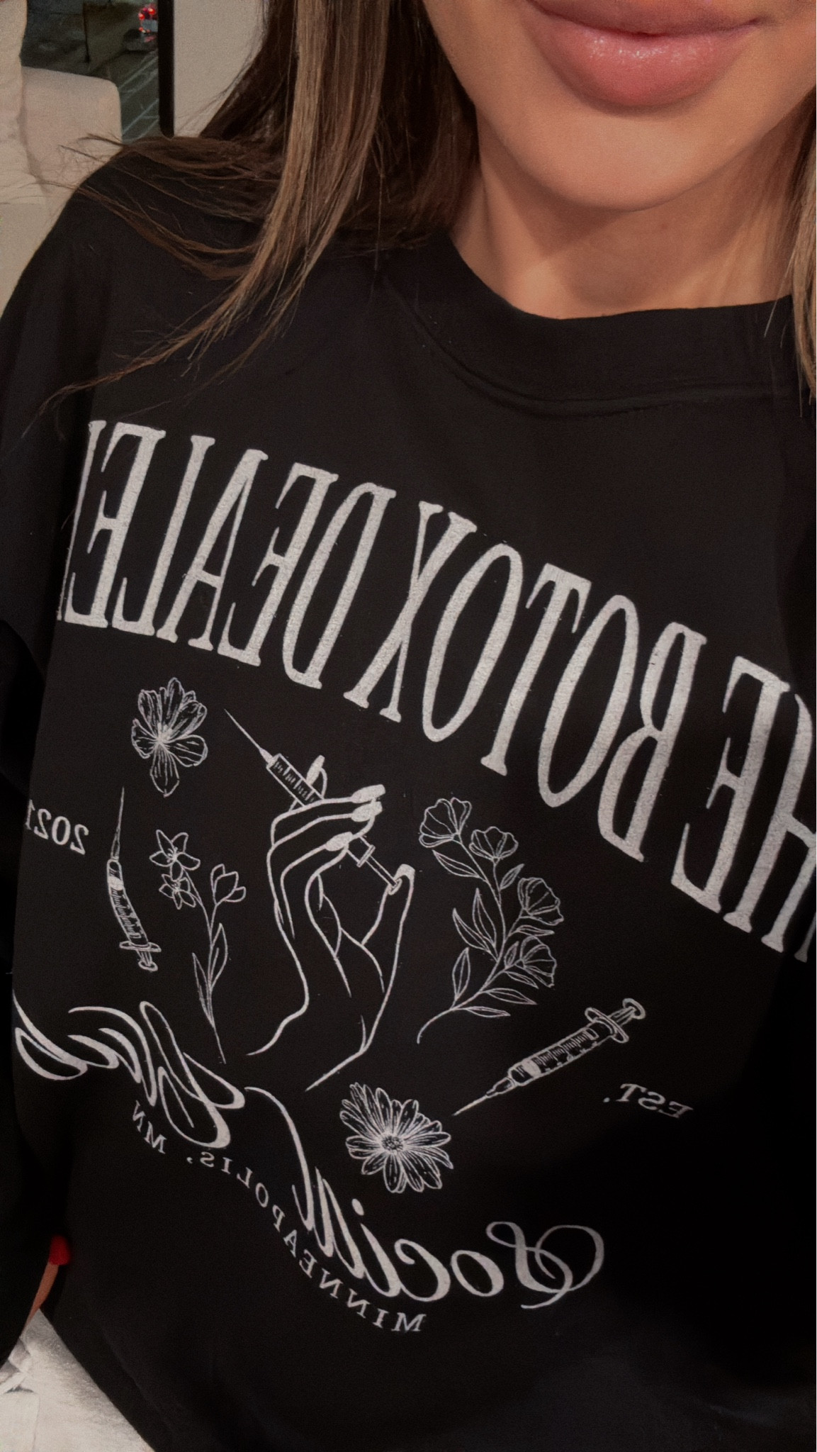 The Botox Dealer Crew Neck 🤍💉

#LTKGiftGuide #LTKHoliday #LTKFindsUnder50