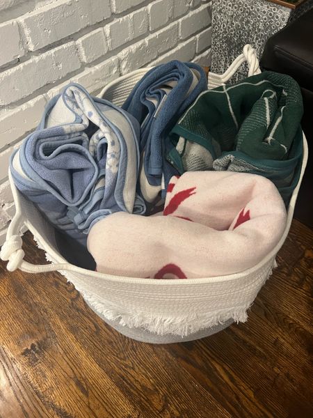 Best basket to hold 4 large throw blankets! 

Amazon find, chappywrap, family room 

#LTKhome #LTKunder50 #LTKSeasonal