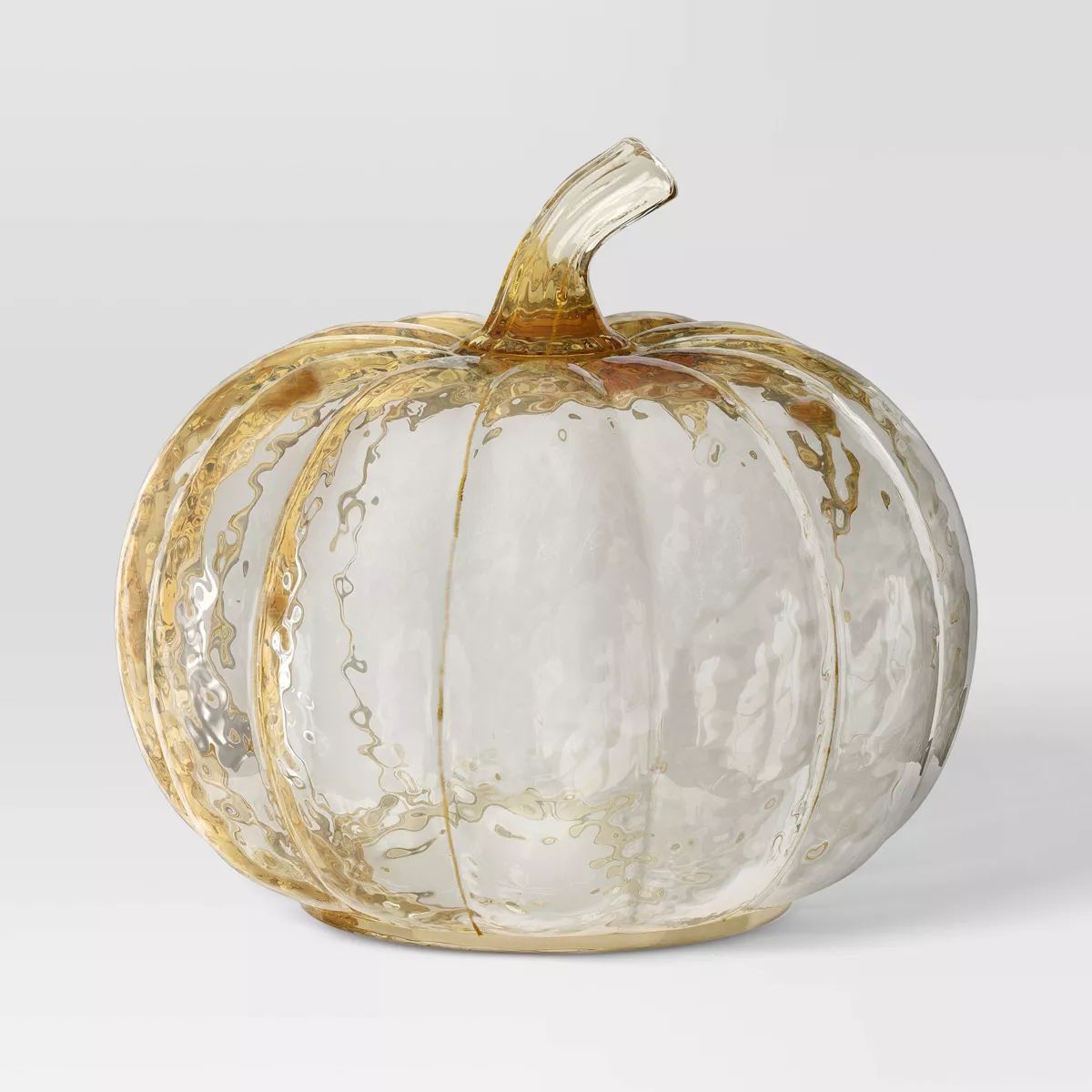 Large Glass Pumpkin Figurine Champagne - Threshold™ | Target