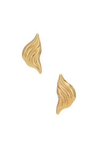 Heaven Mayhem Croissant Earrings in Gold from Revolve.com | Revolve Clothing (Global)
