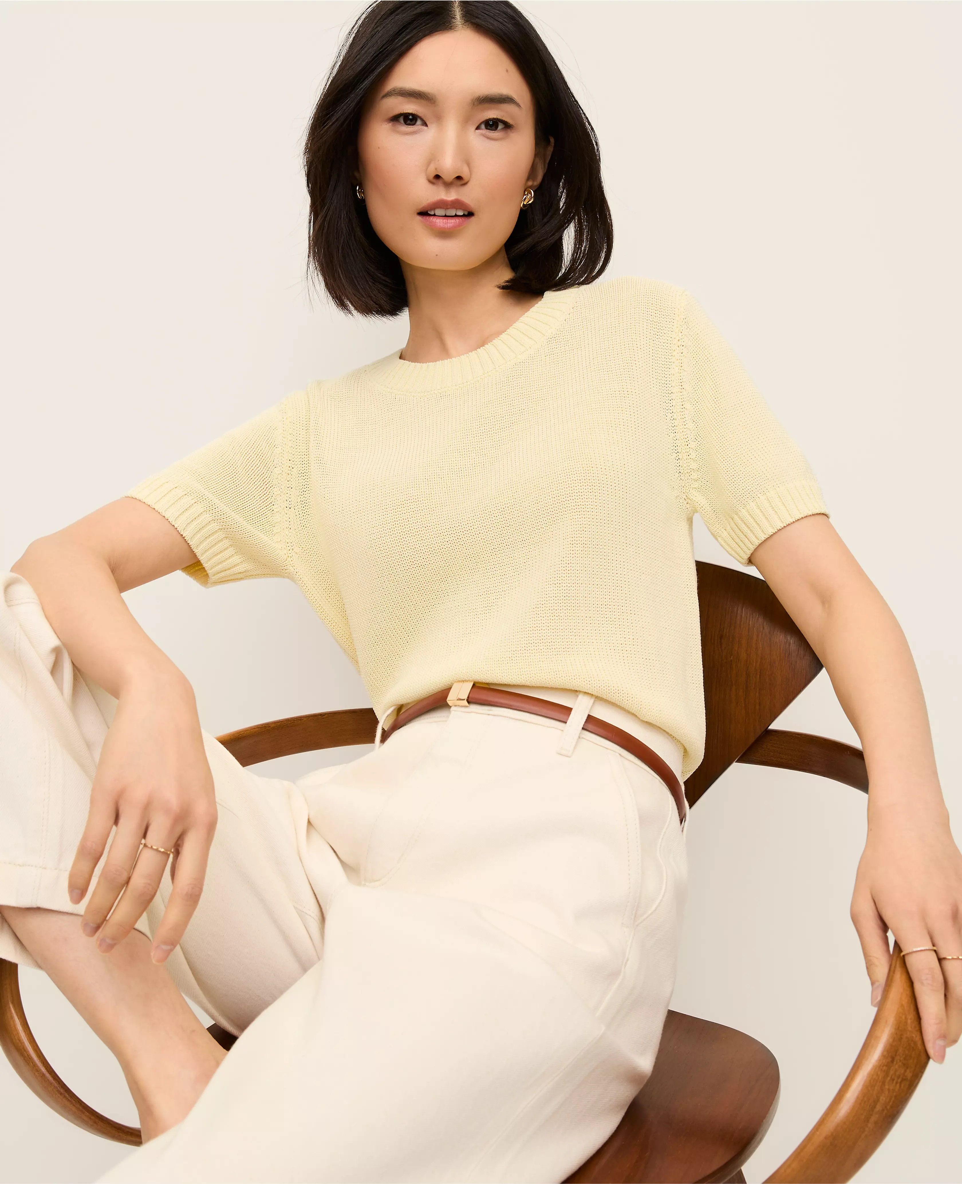 Modern Sweater Tee | Ann Taylor