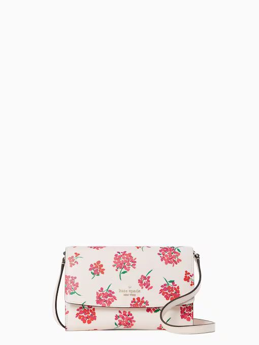Perry Floral Leather Crossbody | Kate Spade Outlet