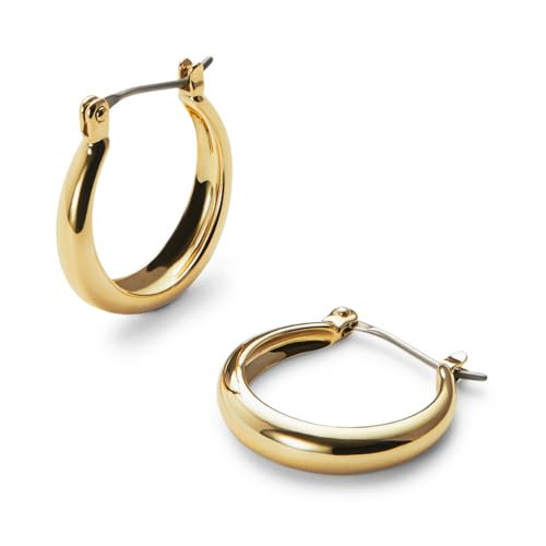 Ana Luisa Jewelry Hoop Earrings for Women - Trendy 14K Gold Plated and Silver Rhodium Plated Hoops - Chunky, Thin, Dome, Drop and Safety Pin Assorted Styles - Hypoallergenic, Tarnish-Free | Amazon (US)