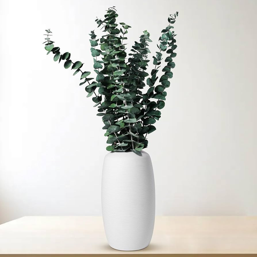 Dried Eucalyptus Decor – 20 Stems Dried Real Eucalyptus Preserved Greenery for Vase, Bathroom, ... | Amazon (US)