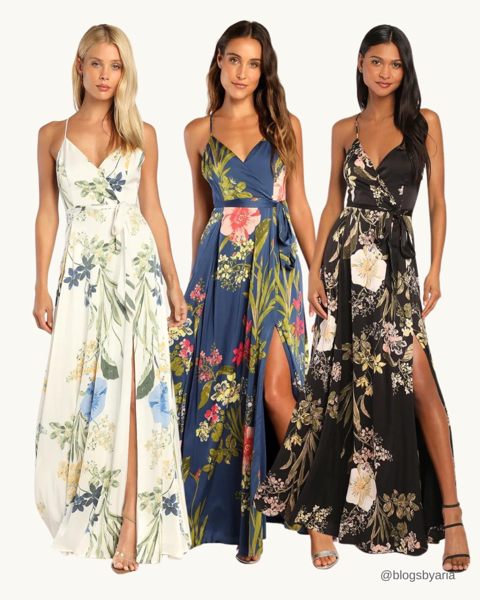 These maxi dresses are beautiful in each color way and would make perfect wedding guest dress options  

#LTKwedding #LTKhome #LTKSeasonal