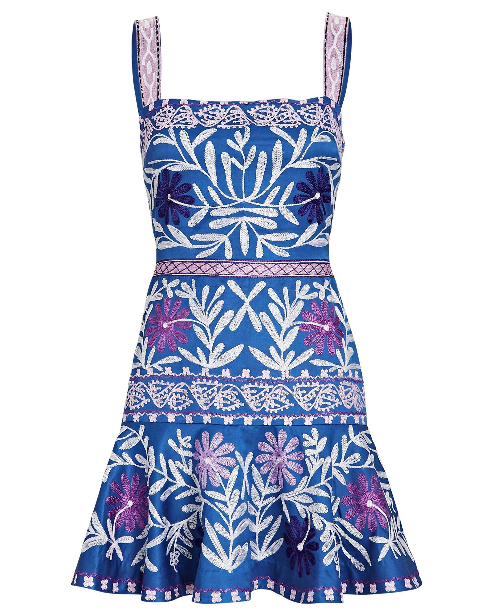 Venise Floral Embroidered Mini Dress | INTERMIX