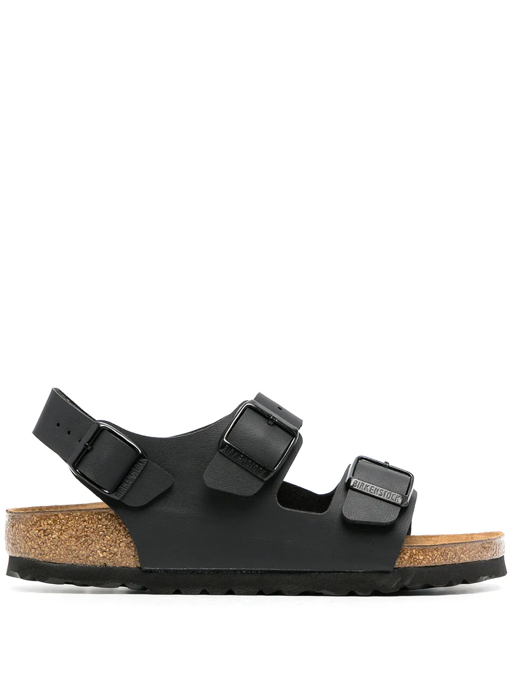 Milano double-buckle sandals | Farfetch Global