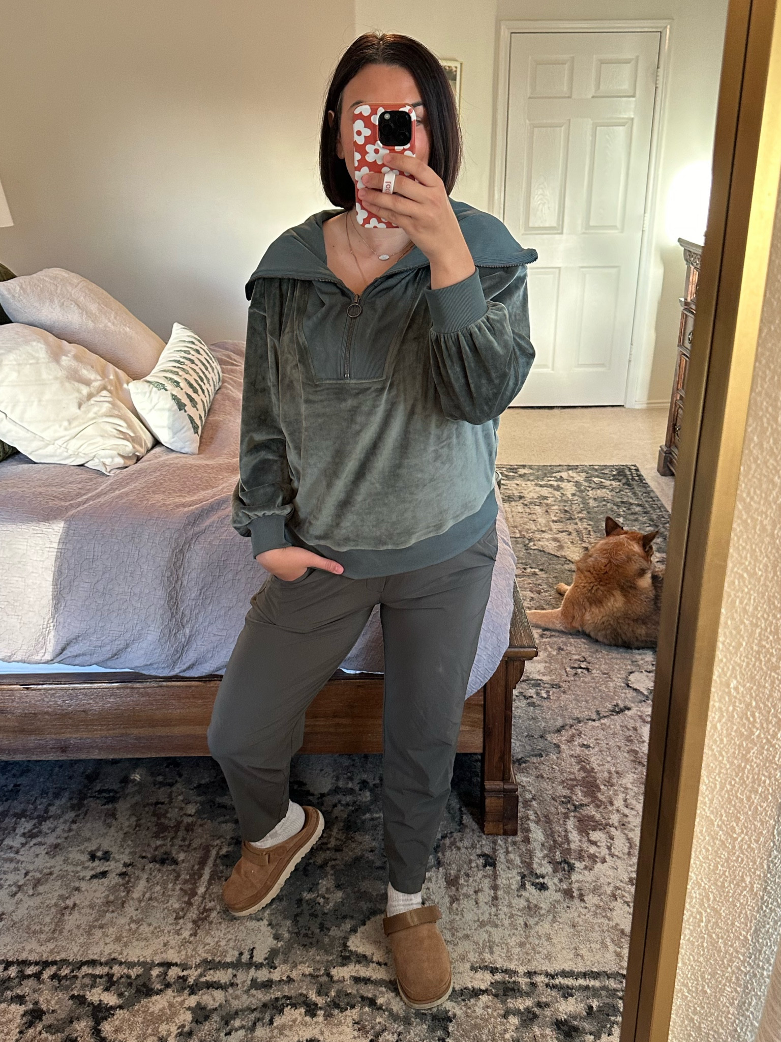 Work outfit
Athleta work pants - tts
Summersalt - wearing a large! Use SKYEJS10 to get $10 off 
Cable knit socks - target, linking similar 
Ugg clogs - TTS and SO COMFY 


#LTKworkwear #LTKshoecrush #LTKfindsunder100