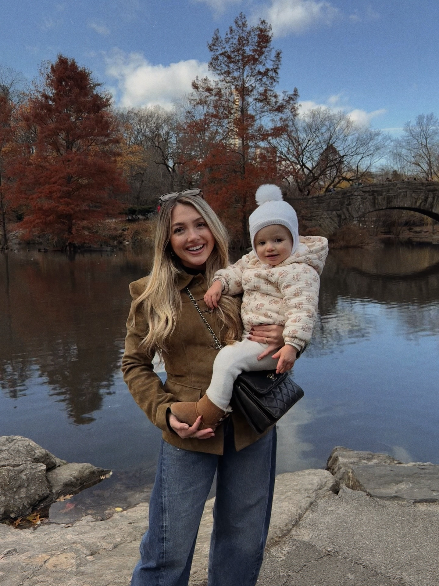 Scarlett takes Central Park 🥹🫶