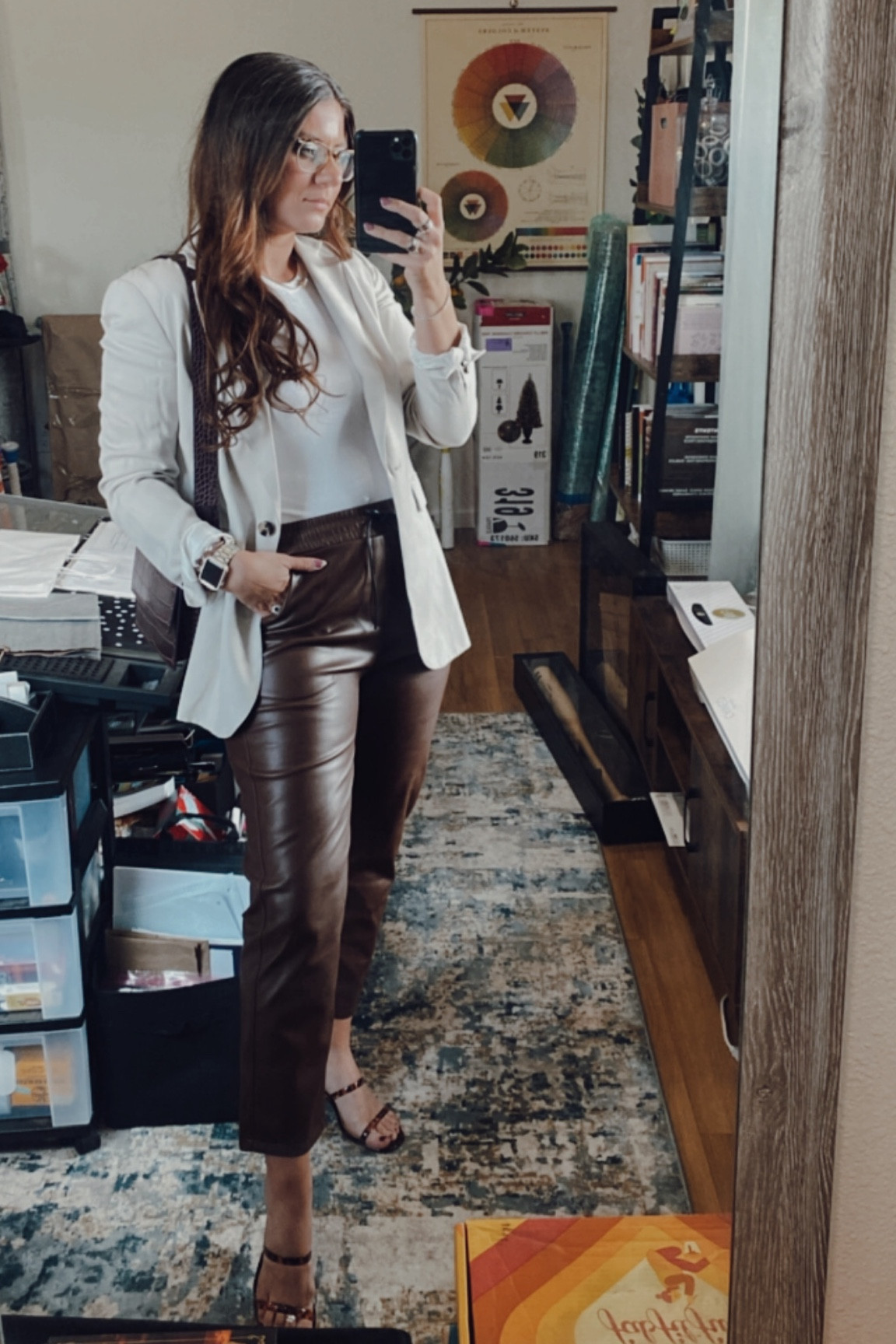 updating my ootd for a chilly evening with these leather joggers

#LTKFind #LTKunder100 #LTKstyletip