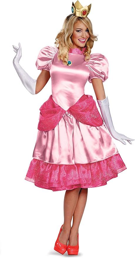 Disguise Princess Peach Deluxe Adult Costume | Amazon (US)