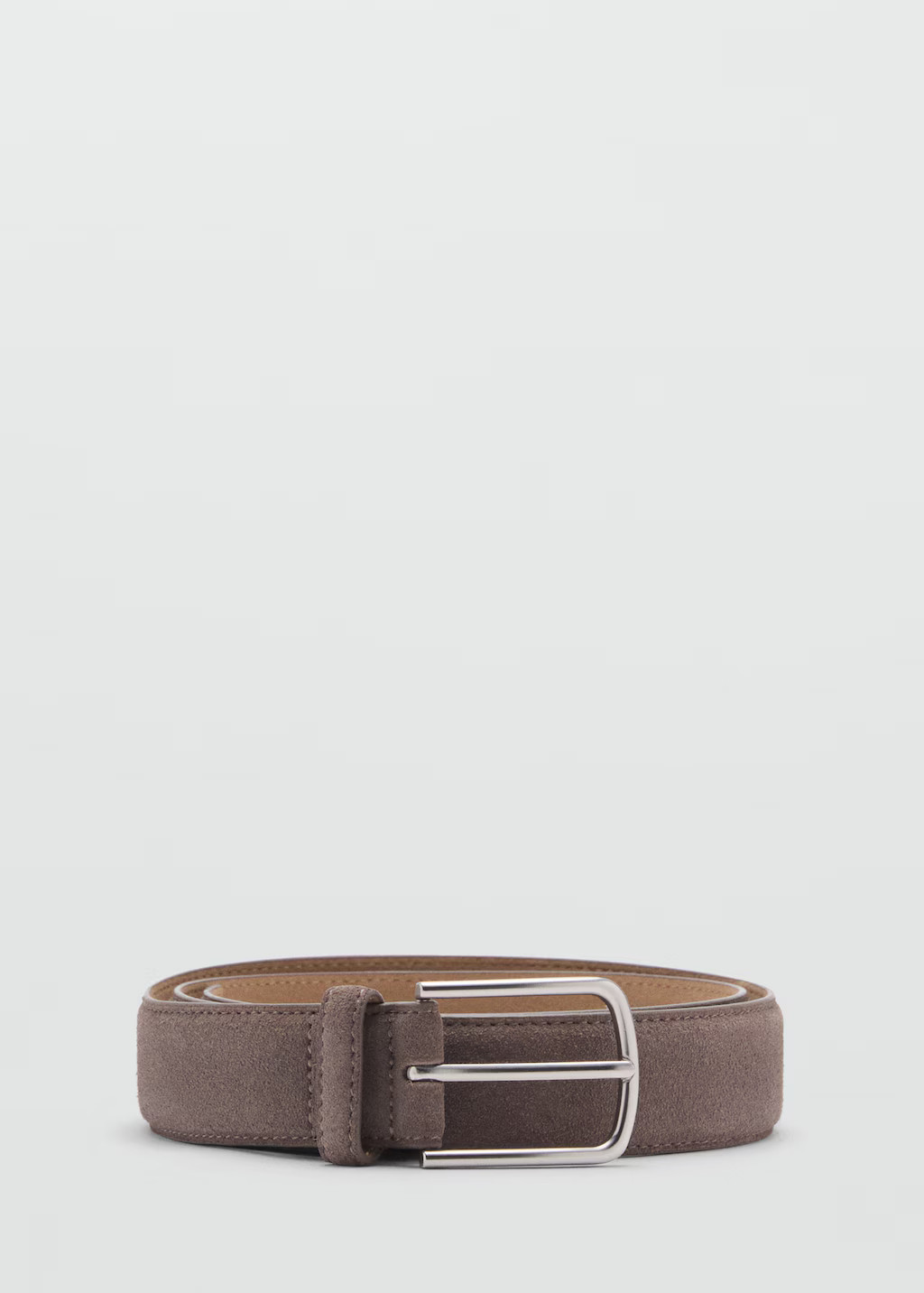 Suede leather belt - Men | MANGO United Kingdom | MANGO (UK)