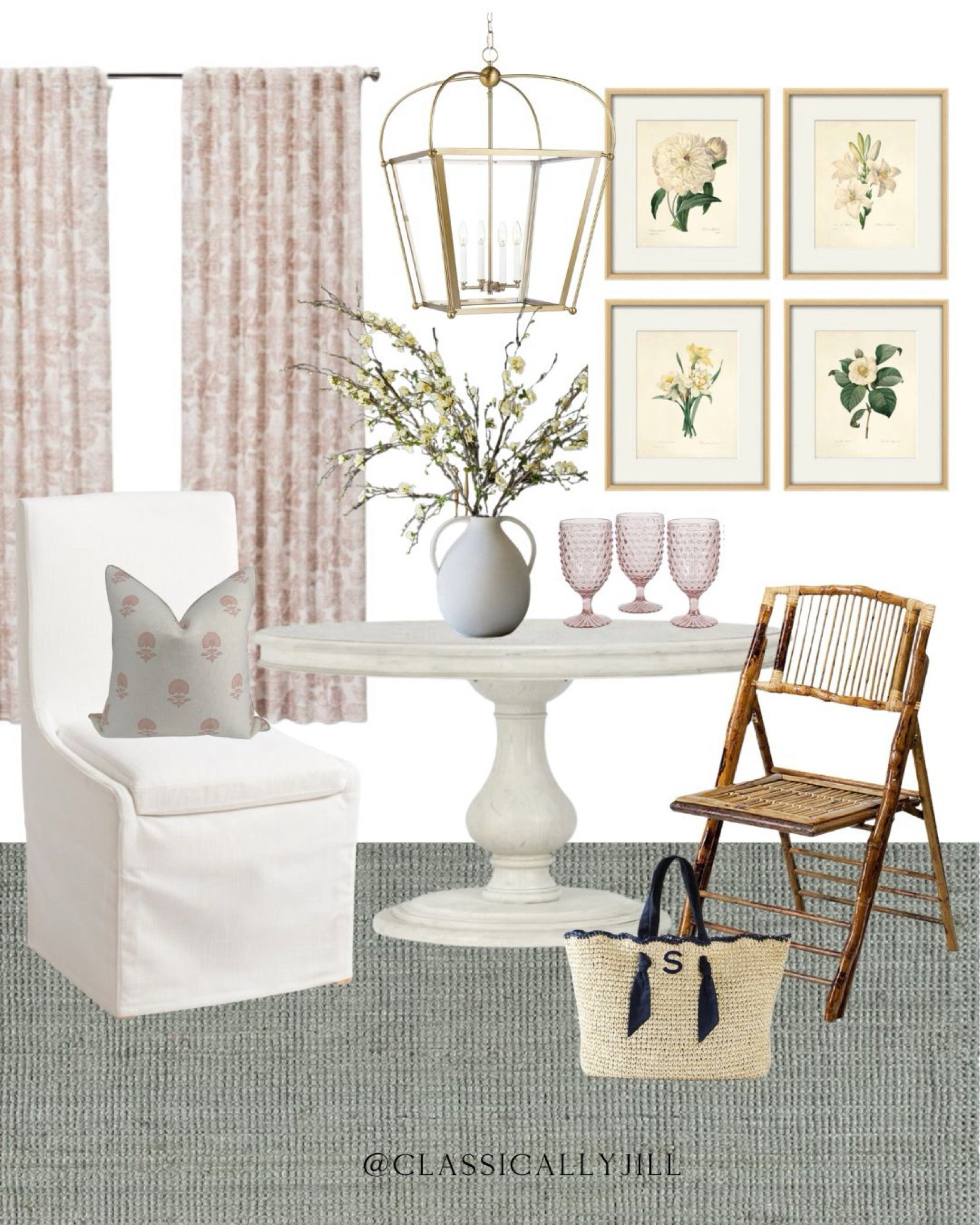 Coastal grandmother dining room design 

#LTKhome