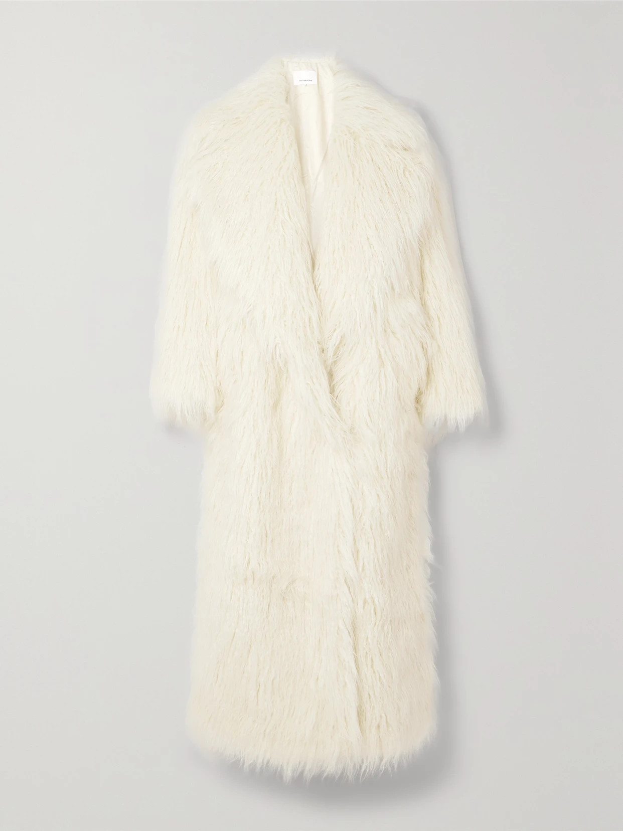 The Frankie Shop - Nicole Faux Fur Coat - Off-white | NET-A-PORTER (UK & EU)