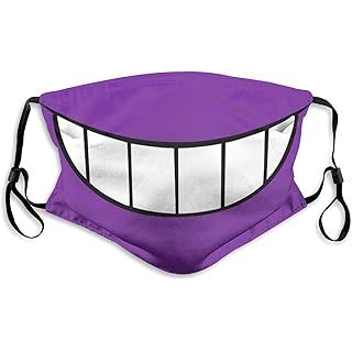 Gengar Smile Adults Fashion Washable Dust and Windproof Mask Reusable Face Cover Adjustable Ear S... | Amazon (US)