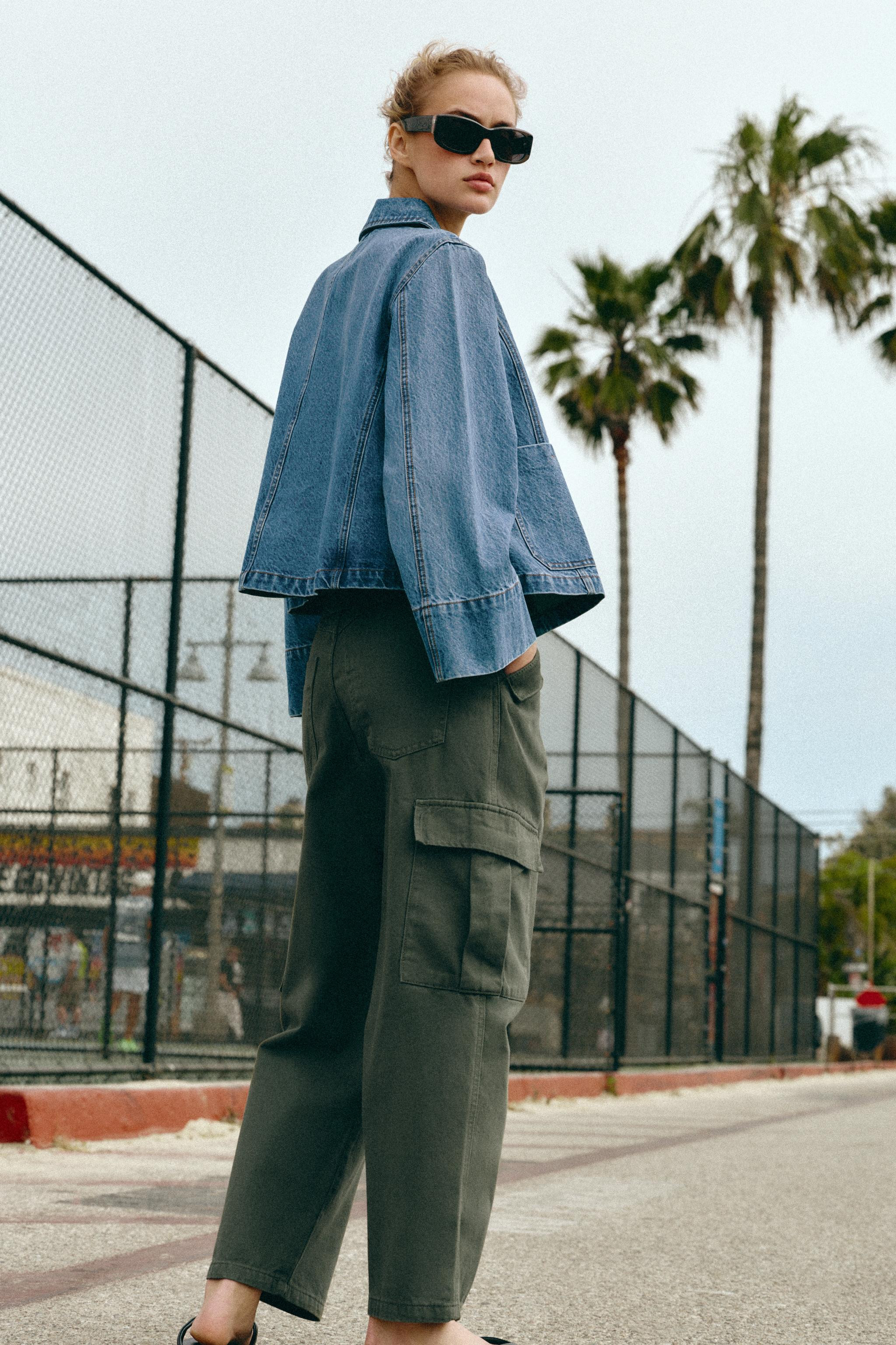 Z1975 CROPPED DENIM JACKET | Zara US