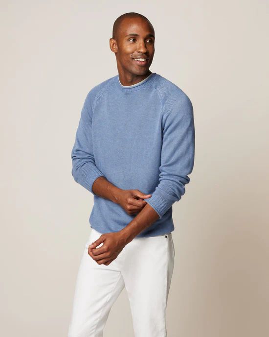 Kordell Linen Blend Crewneck Sweater | johnnie O