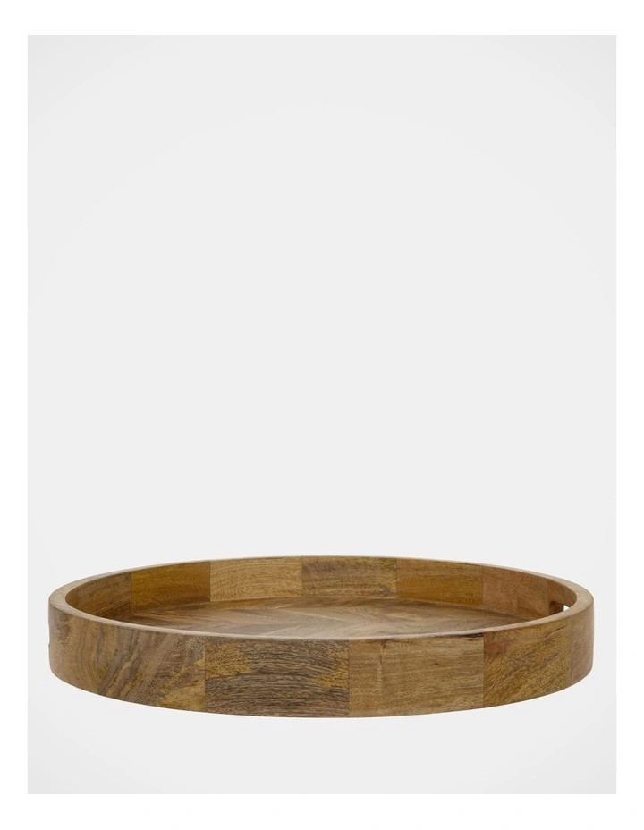 Herringbone Wood Serving Tray | Myer