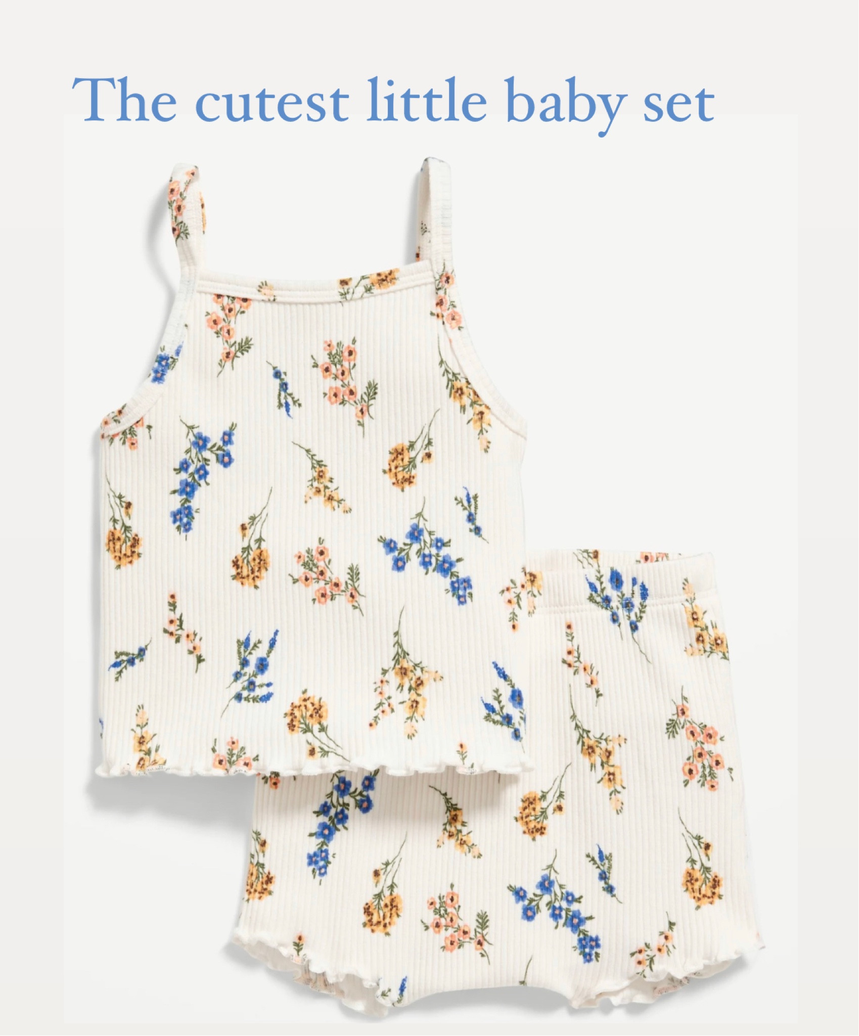 Cutest baby floral 🌸 outfit 

#LTKSeasonal #LTKbump #LTKbaby