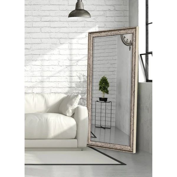 Hitchcock Butterfield Sheffield Vintage Large Silver Transitional Mirror | Bed Bath & Beyond