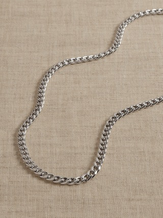 Ravena Delicate Curb Link Necklace by Aureus + Argent | Banana Republic (US)