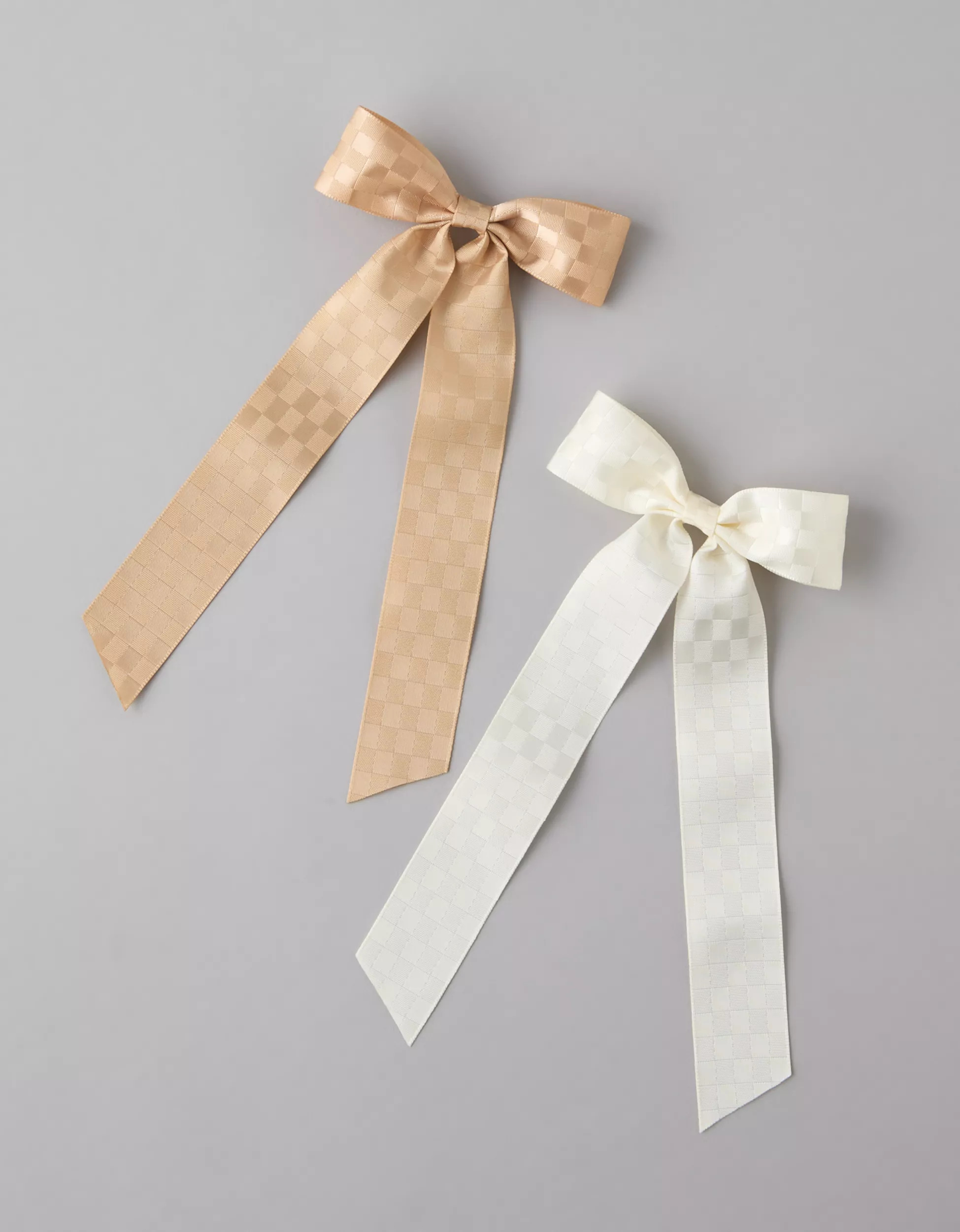 AE Checkered Bow 2-Pack | American Eagle Outfitters (US & CA)