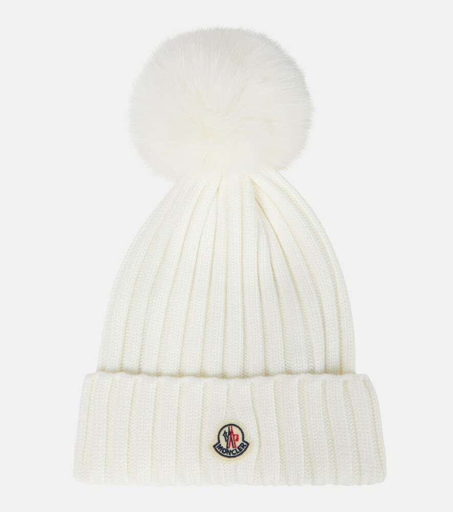 Moncler Ribbed-knit wool beanie | Mytheresa (US/CA)