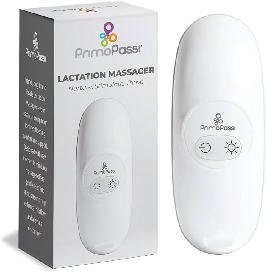Primo Passi Lactation Massager, Vibration & Heat for Milk Flow for Nursing & Breastfeeding | Help... | Amazon (US)