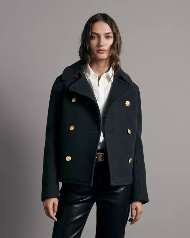 Alfie Wool Peacoat | rag + bone