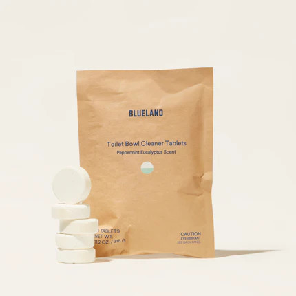 Toilet Bowl Cleaner Refill Pack - Peppermint Eucalyptus | Blueland