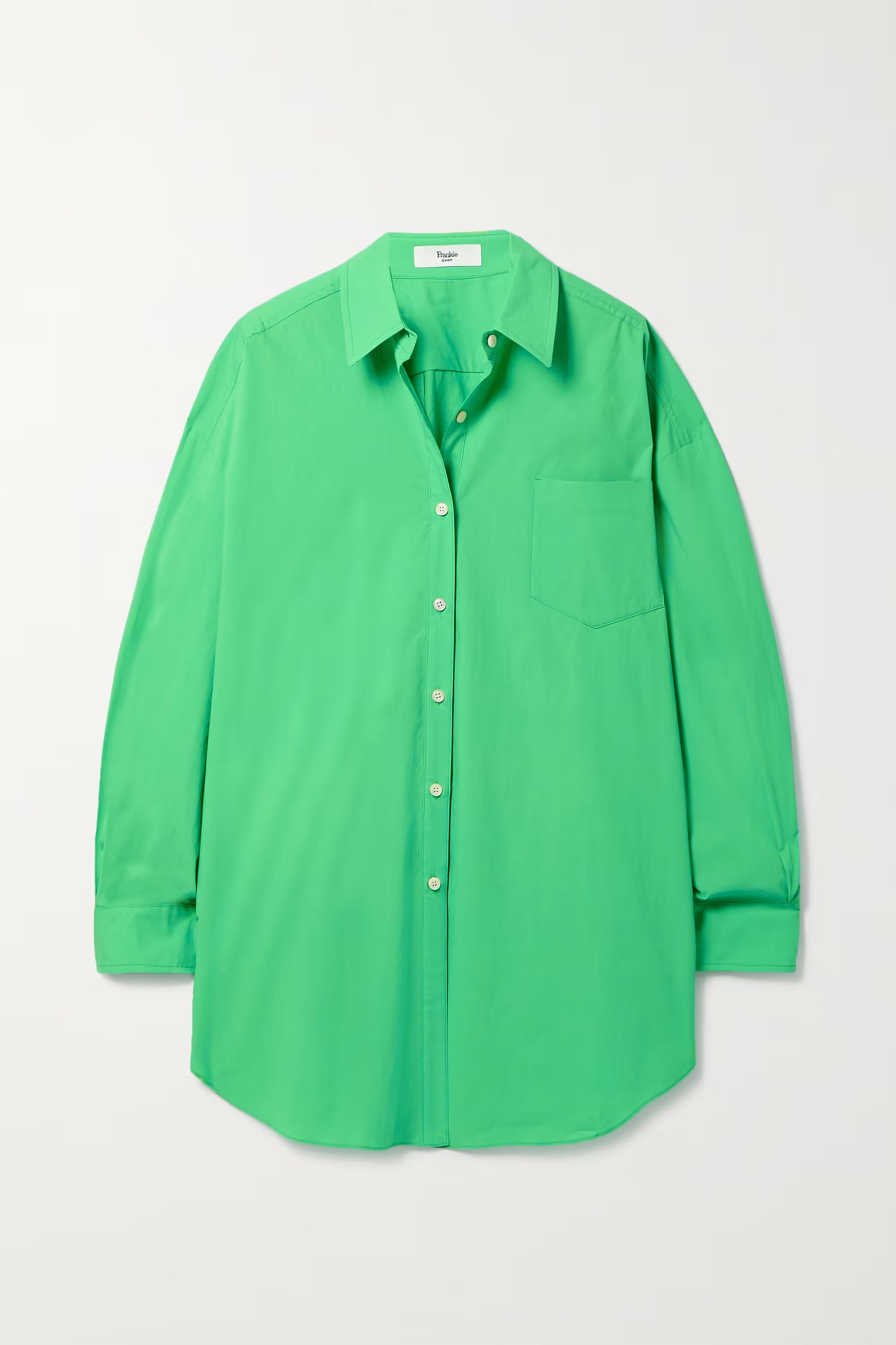 Melody oversized organic cotton-poplin shirt | NET-A-PORTER (US)
