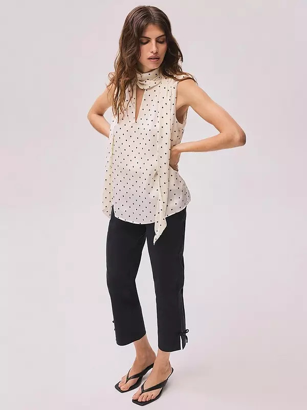 Mint Velvet Black Capri Trouser | Very (UK)