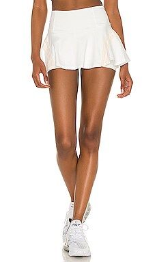 Free People X FP Movement Pleats And Thank You Skort in White from Revolve.com | Revolve Clothing (Global)