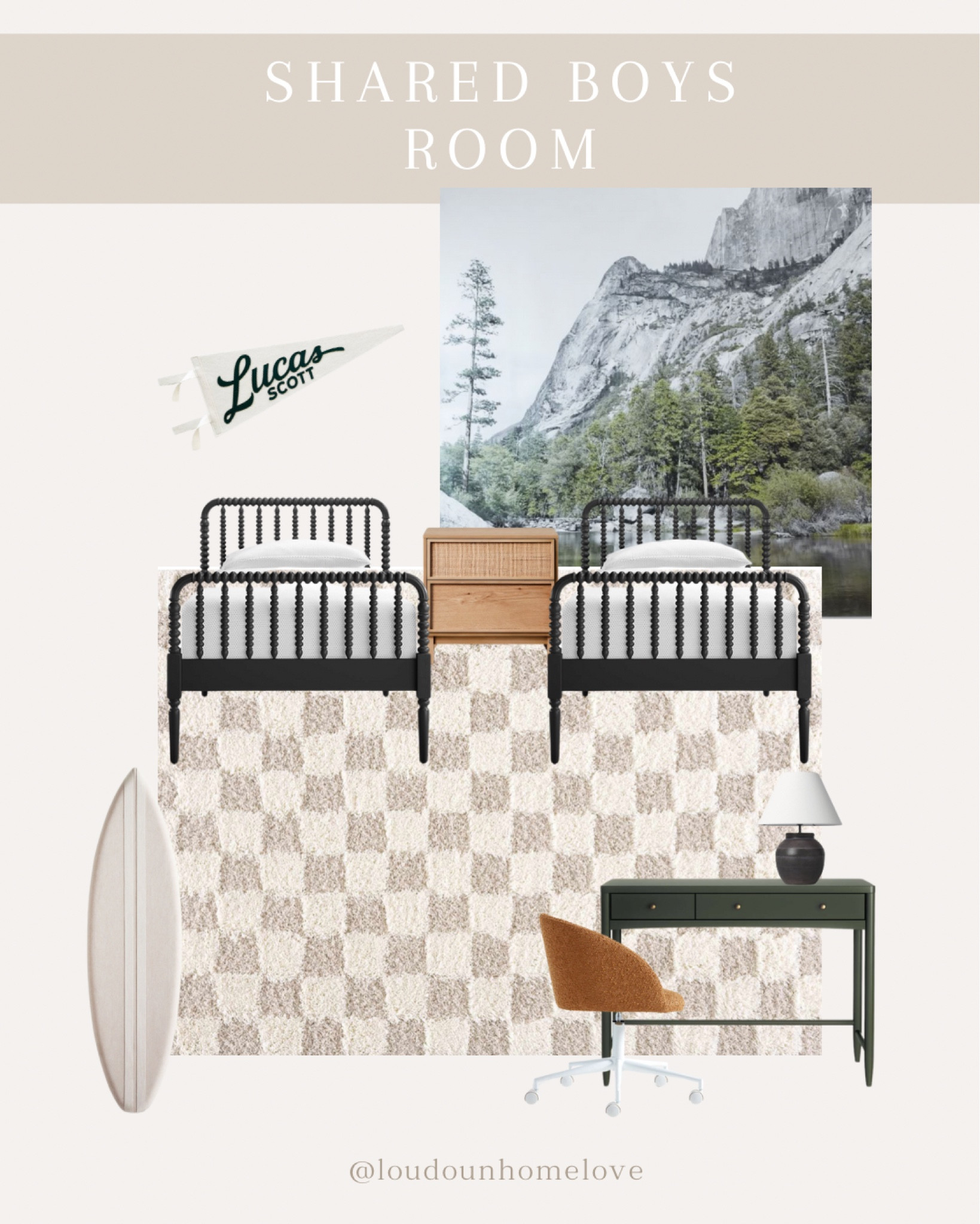 Shared boys room design / idea

#LTKfamily #LTKhome #LTKbaby