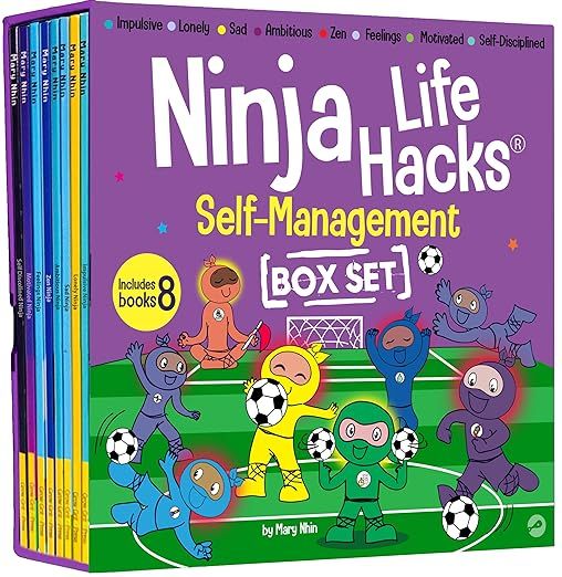 Ninja Life Hacks Self Management 8 Book Box Set (Books 33-40: Impulsive, Lonely, Sad, Ambitious, ... | Amazon (US)