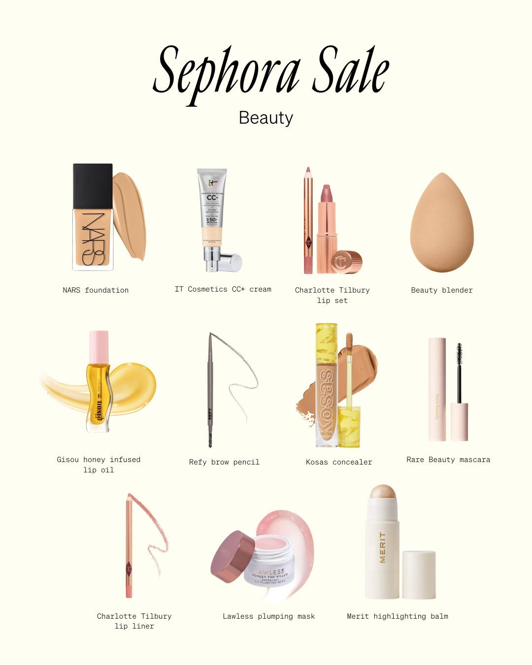 SEPHORA SALE: Beauty 

 #LTKSaleAlert #LTKBeauty