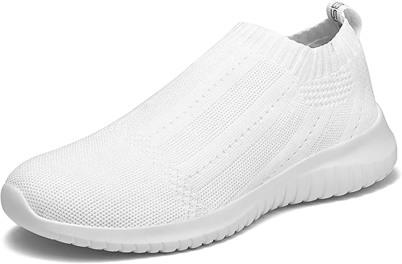 TIOSEBON Women's Walking Sock Shoes Elastic Knit Lightweight Slip on Breathable Yoga Sneakers | Amazon (US)